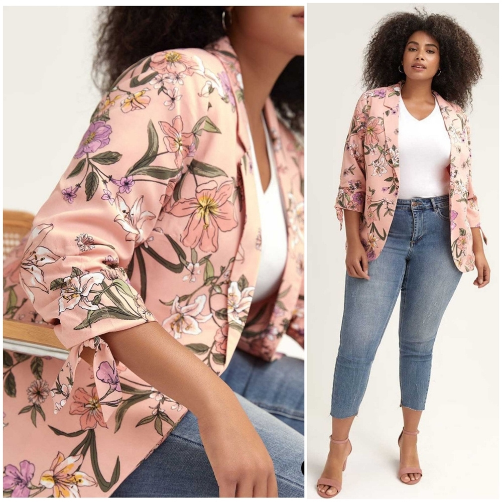 Love & Legend Floral Blazer NWT